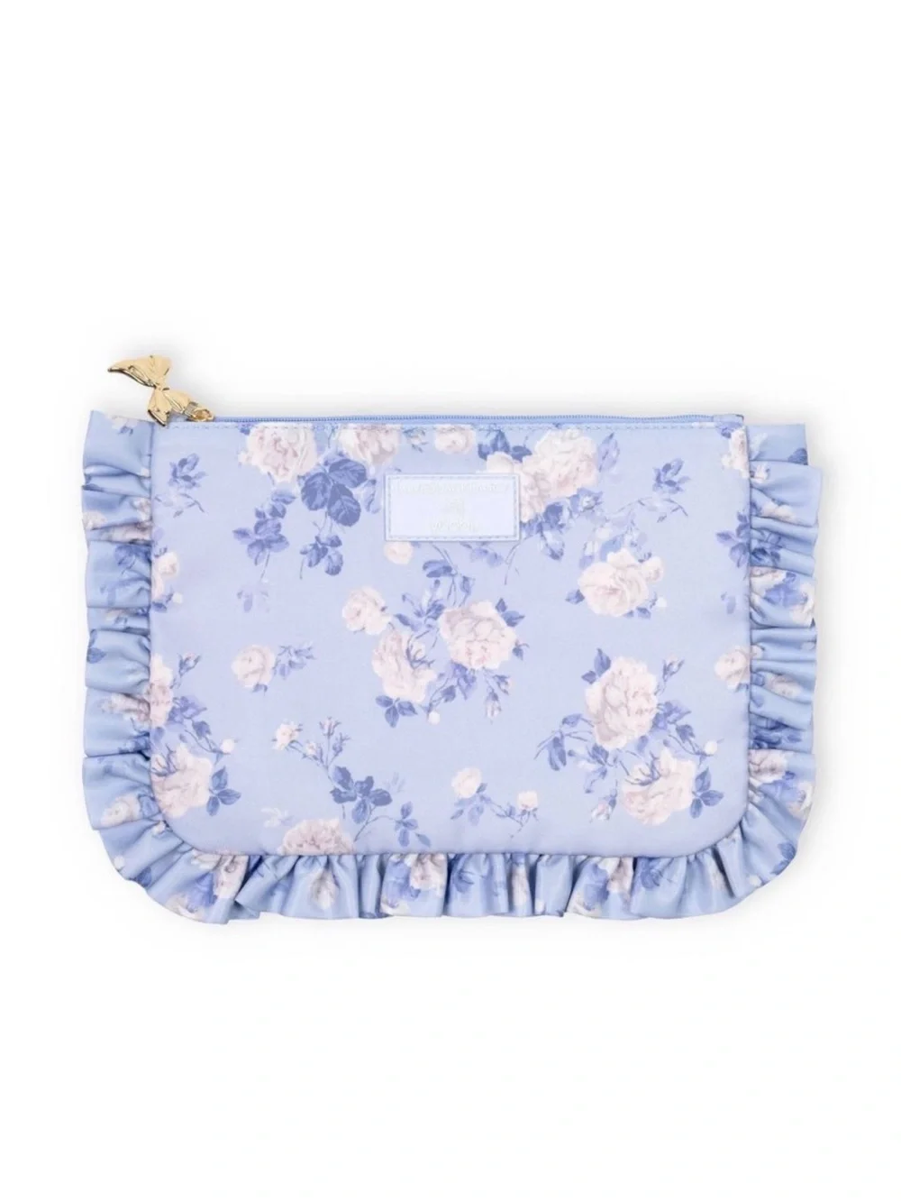 LoveShackFancy × Target - Yoobi Everblooming Rosettes Flat Zip Pencil Case